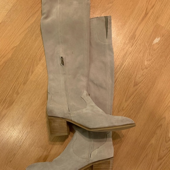 Sbicca suede and leather knee high boots - Picture 8 of 8